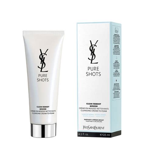 ysl pure shots clean reboot mousse|Discover the new YSL Beauty Pure Shots Clean Reboot Mousse.